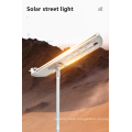 smart solar street light with self cleaning